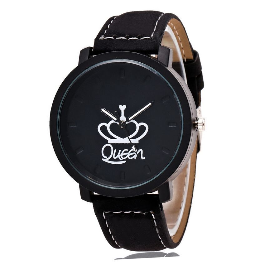 "Crown Couple Watches - Matching Timepieces"