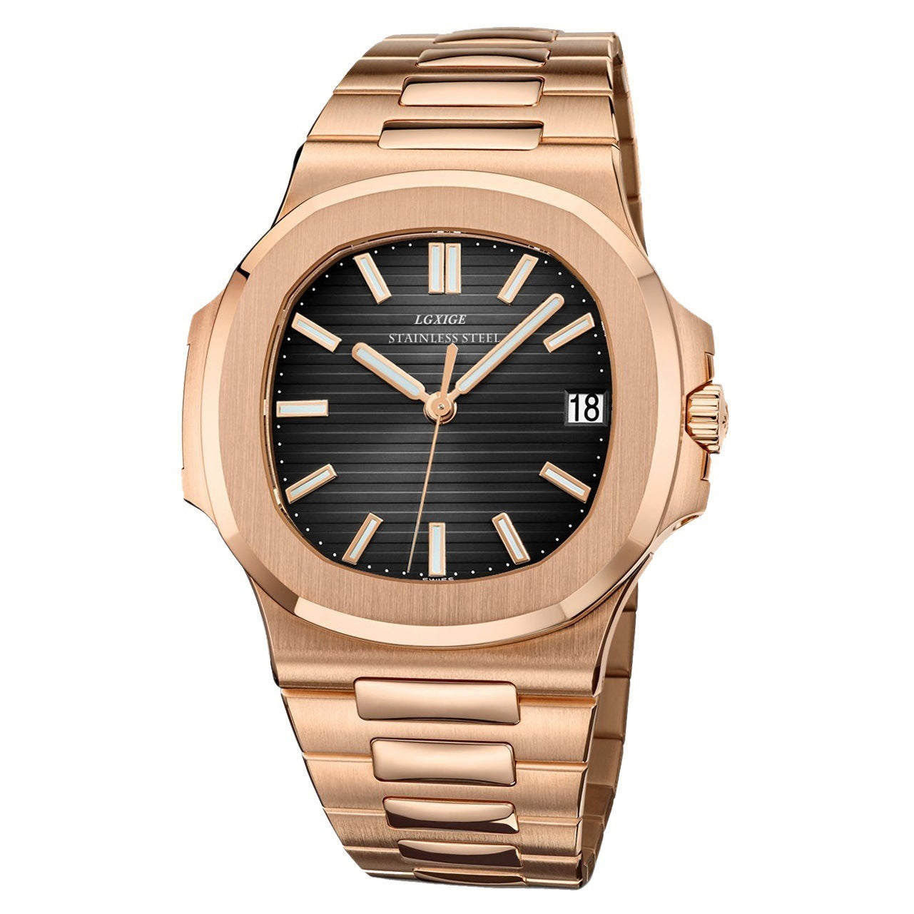 LGXIGE Luxury Men's Watch with Japanese Movement
