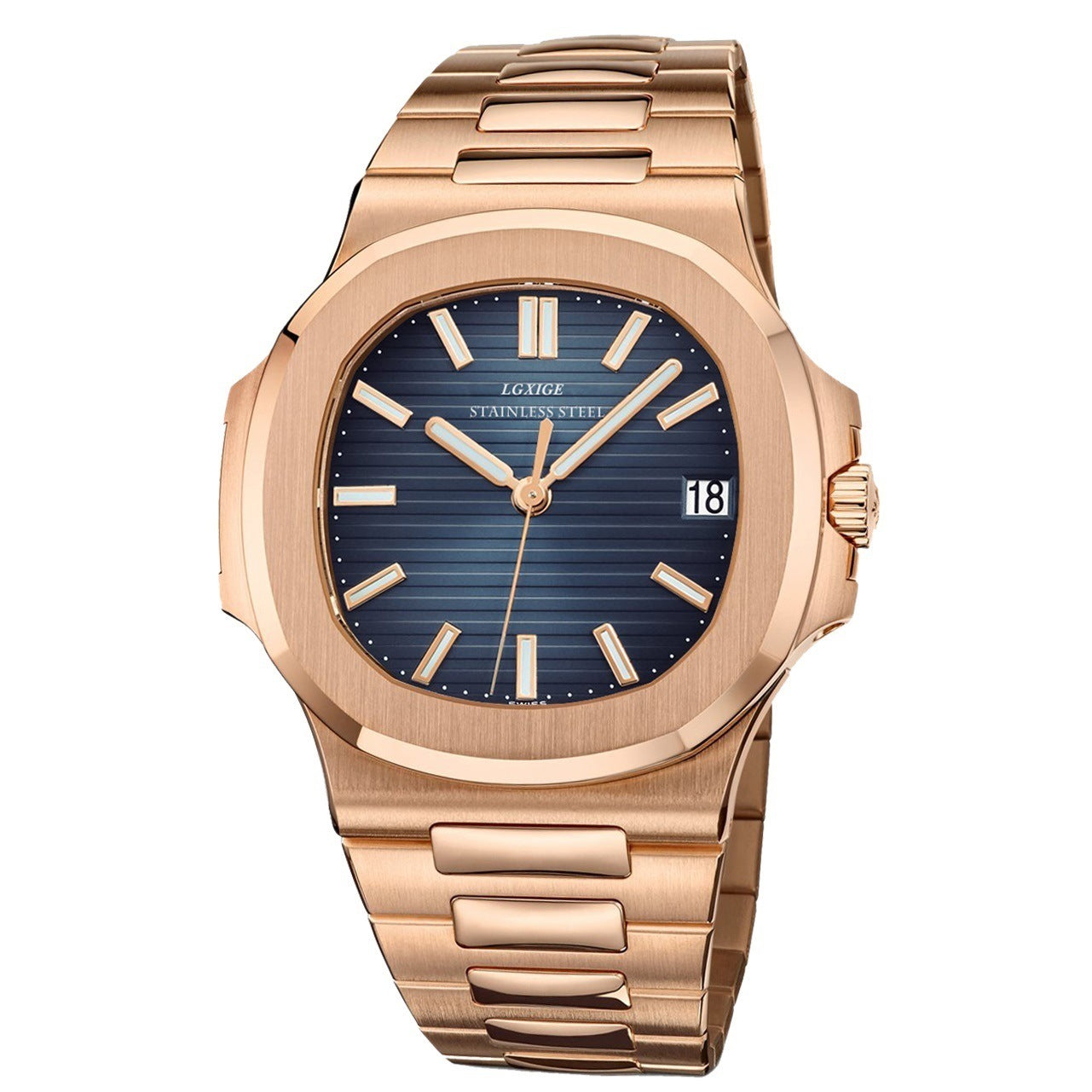 LGXIGE Luxury Men's Watch with Japanese Movement