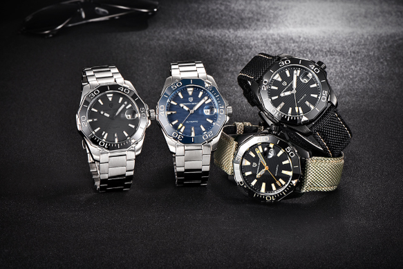 PAGANI DESIGN Men's Waterproof Mechanical Watch